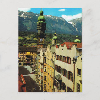 Austria, Tyrol, Innsbruck Altestadt Postcard