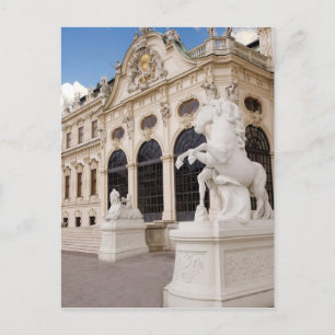 Austria, Vienna, Belvedere Palaces, Upper Postcard