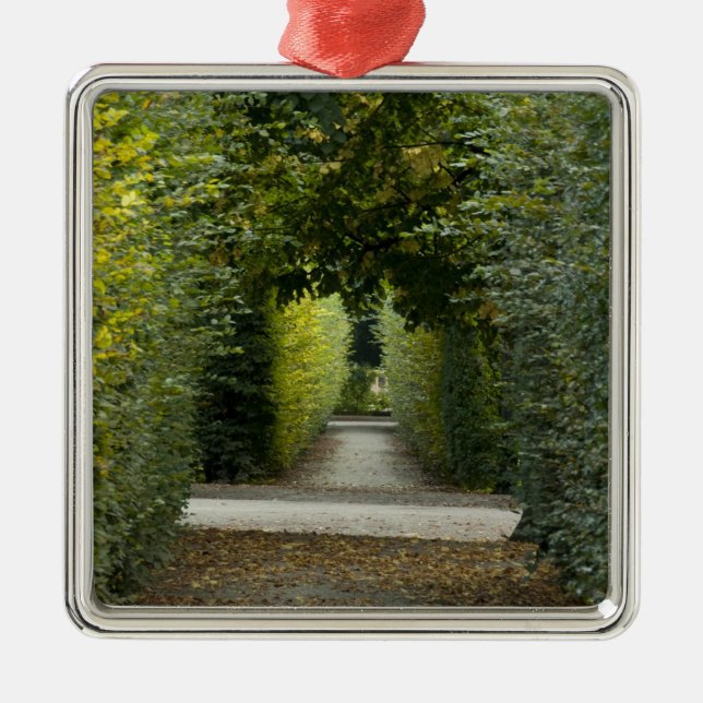 Austria, Vienna. Maria Theresa's baroque 2 Metal Tree Decoration (Front)