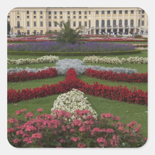 Austria, Vienna. Maria Theresa's Square Sticker (Front)