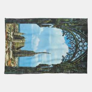 Austria, Vienna, St Stephen's Cathedral Tea Towel