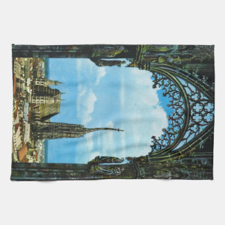 Austria, Vienna, St Stephen's Cathedral Tea Towel