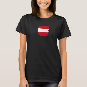 Austria Vintage Austrian Flag  1 T-Shirt