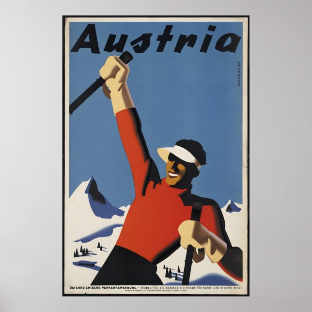 Austria vintage posters (Front)