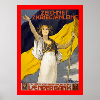 Austrian 7th War Loan (border) Poster