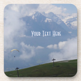 Austrian Alps custom coasters