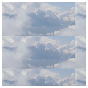 Austrian Alps custom fabric