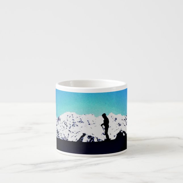 Austrian Alps Espresso Cup (Front)
