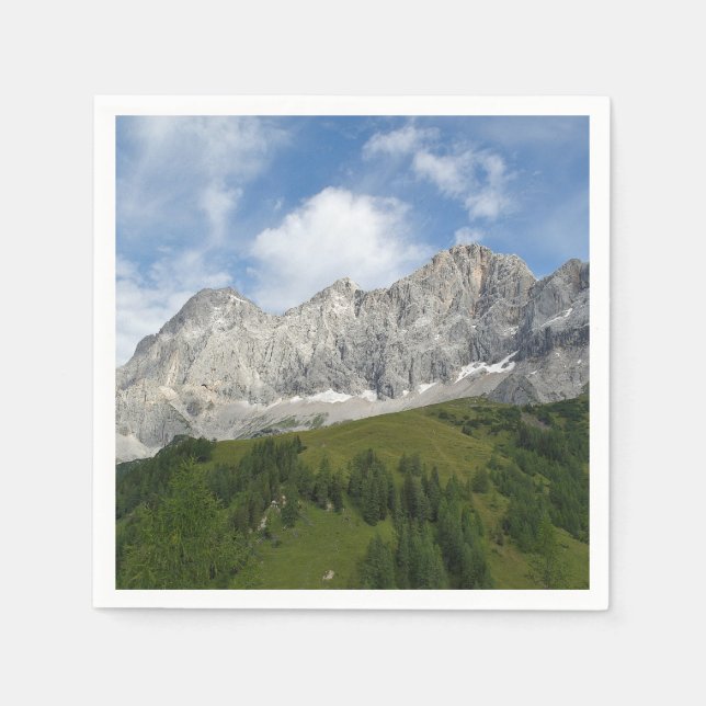 Austrian Alps  Napkin (Front)