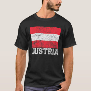Austrian Austria Flag Pride Roots Country Family N T-Shirt