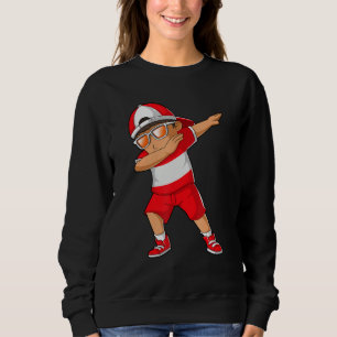 Austrian Boy Dabbing Dance Austria Roots Heritage Sweatshirt