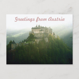 austrian castles postcard