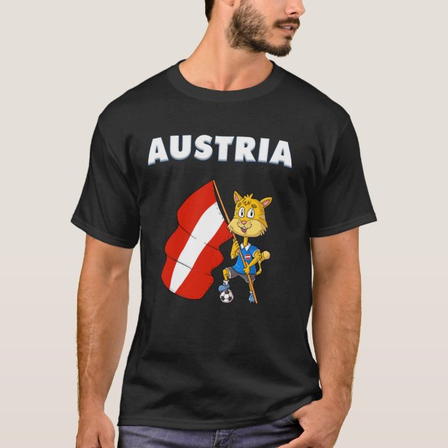 Austrian Cat T-Shirt (Front)