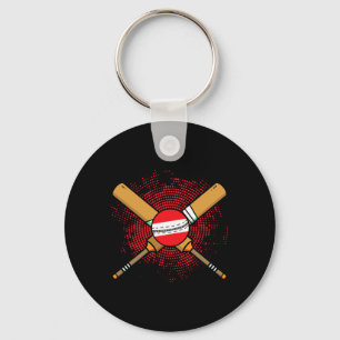 Austrian Cricket Racket And Ll Flag Of Austria Key Ring