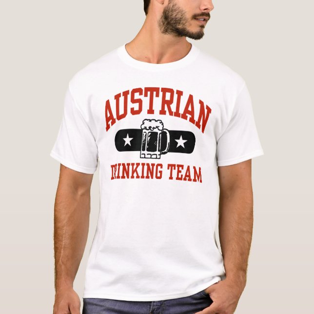 Austrian Drinking Team T-Shirt (Front)