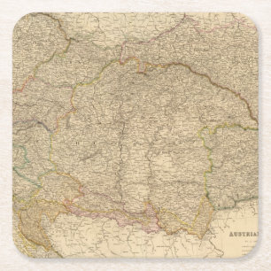 Austrian Empire 5 Square Paper Coaster