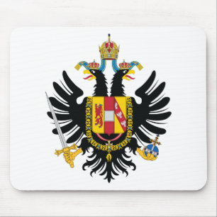 Austrian Empire Coat of Arms (1815) Mouse Mat