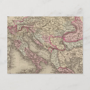Austrian Empire, Italy, Turkey in Europe, Greece 2 Postcard