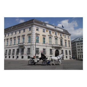Austrian Federal Chancellery at Ballhausplatz Poster