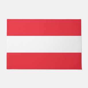 Austrian Flag (Austria) Doormat