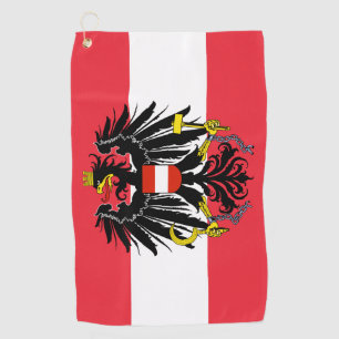 Austrian Flag & Austria golf /sports Golf Vienna Towel