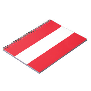 Austrian Flag (Austria) Notebook
