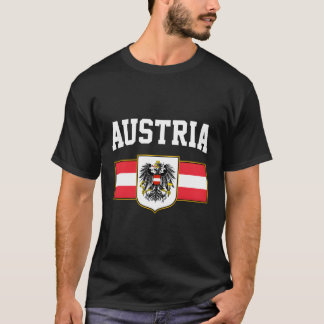 Austrian Flag Austria Osterreich T-Shirt