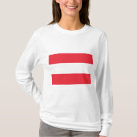 Austrian Flag (Austria) T-Shirt
