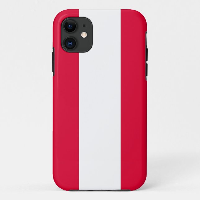 Austrian Flag Case-Mate iPhone Case (Back)