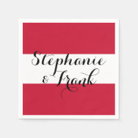 Austrian Flag Colours Wedding