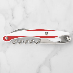 Austrian flag corkscrew