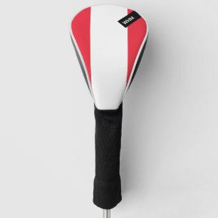 Austrian Flag - Custom Golf Club Head Cover