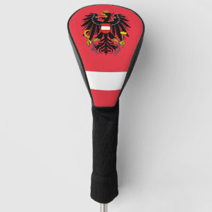 Austrian Flag & Golf Austria sport Covers /clubs
