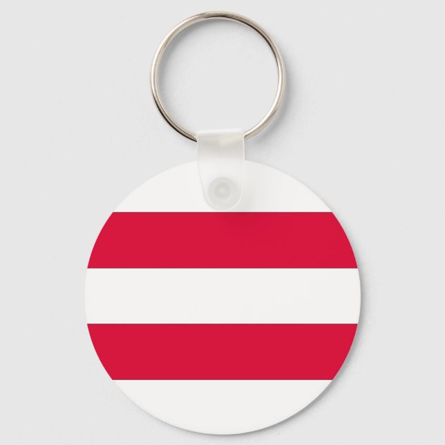 Austrian Flag Key Ring (Front)