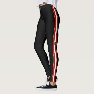 Austrian flag leggings