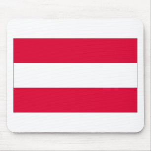 Austrian Flag Mouse Mat