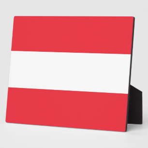 Austrian Flag Plaque