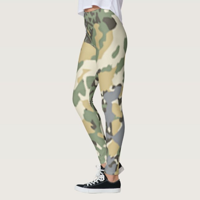 Austrian Flecktarn Camo Leggings (Left)