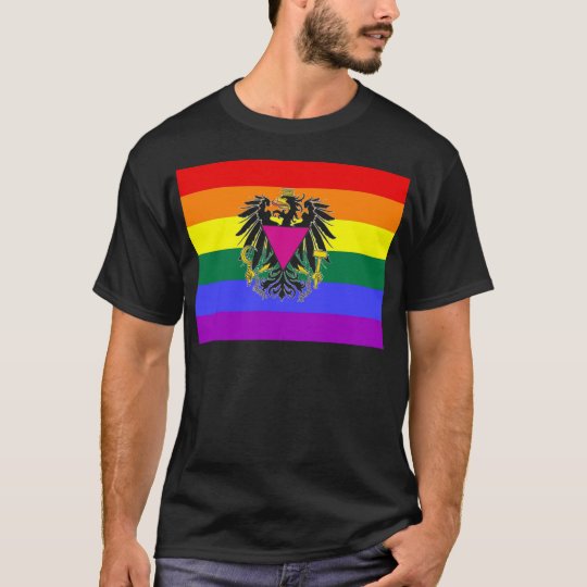 Austrian GLBT Pride Flag T-Shirt