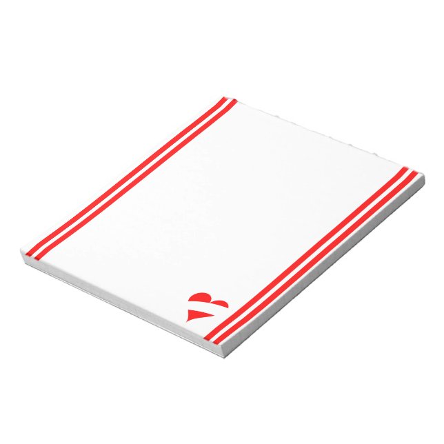 Austrian heart notepad (Rotated)