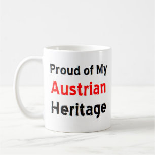 austrian heritage coffee mug