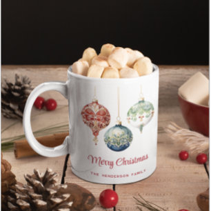 Austrian Joy   Merry Christmas   Photo Collage Coffee Mug