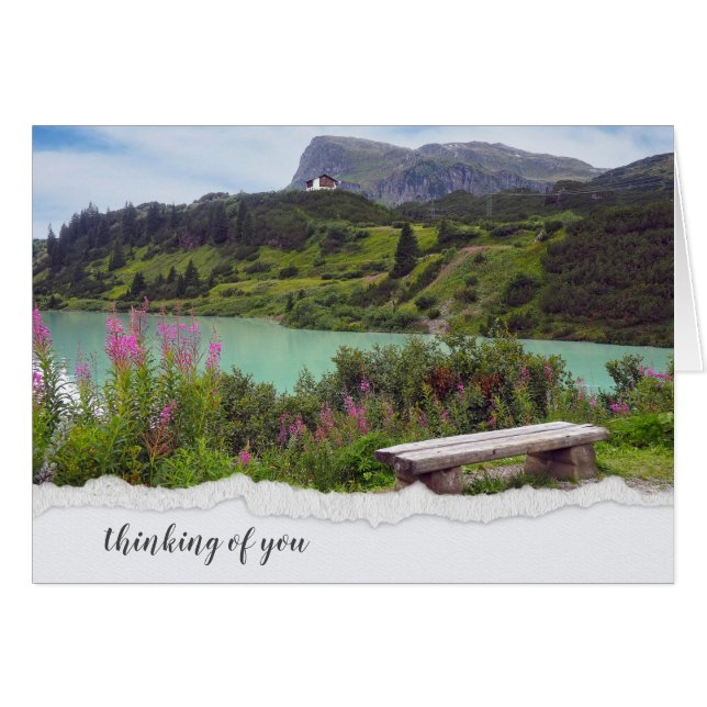 Austrian Mountain Scene (Front Horizontal)