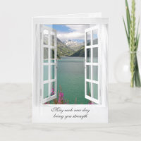 Austrian Mountain View Window