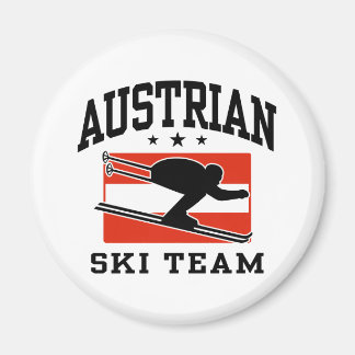 Austrian Ski Team Magnet