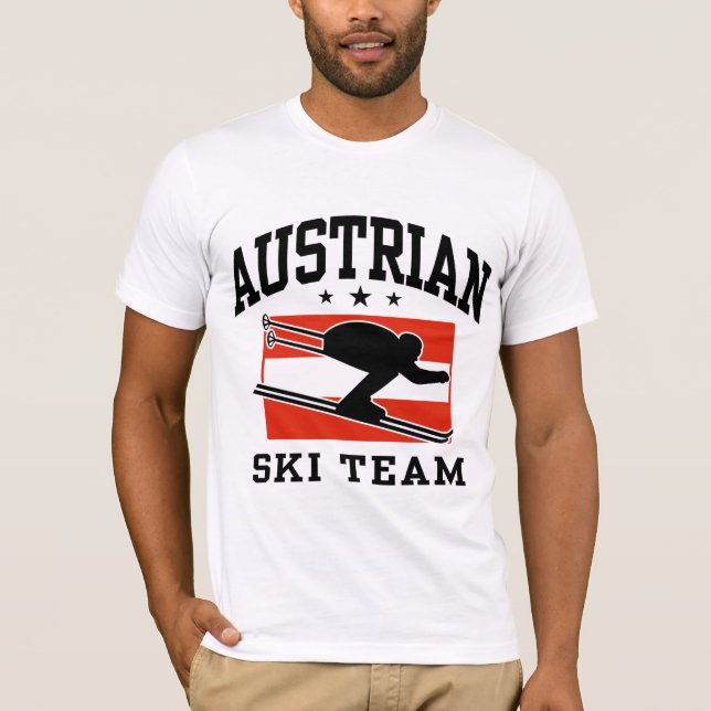 Austrian Ski Team T-Shirt (Front)