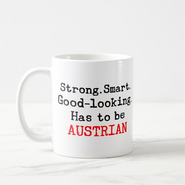 austrian strong coffee mug (Left)