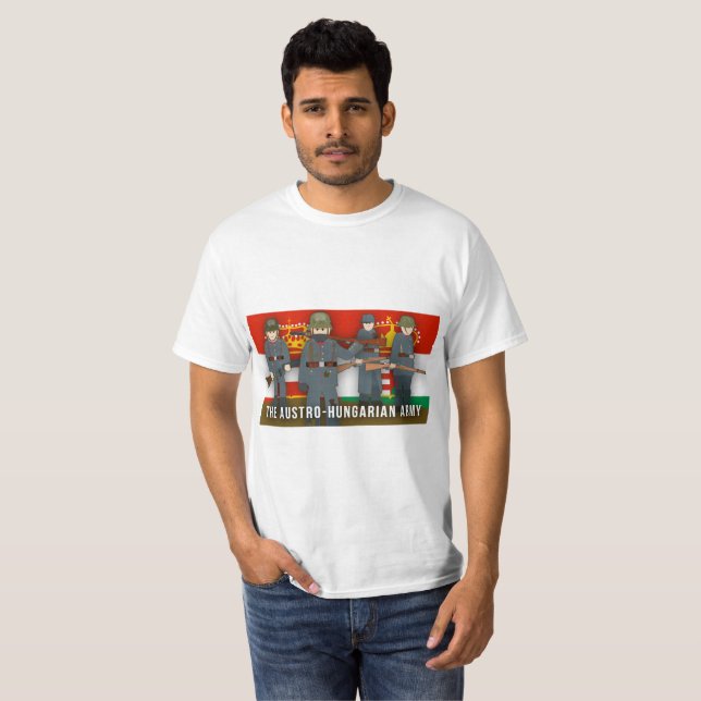 Austro-Hungarian Army Faction World War I T-Shirt (Front Full)