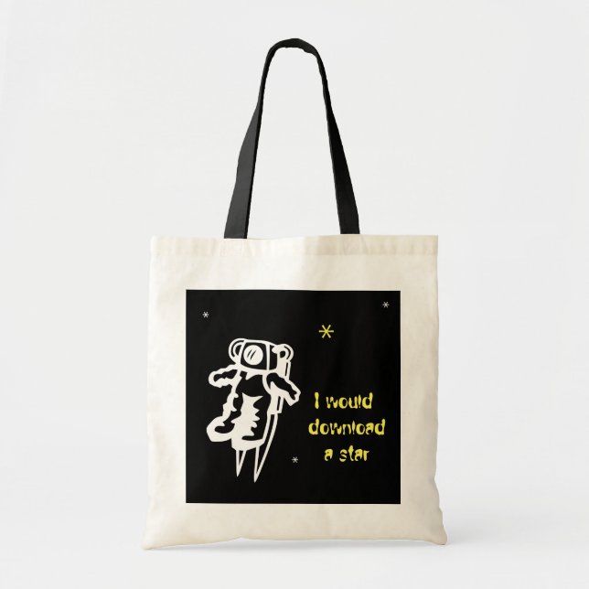 Austronaut bag He will pick a star for you (Front)