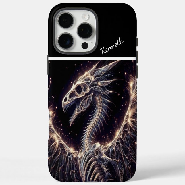 Austroraptor Cosmic Dragon's Ascent Case-Mate iPhone Case (Back)